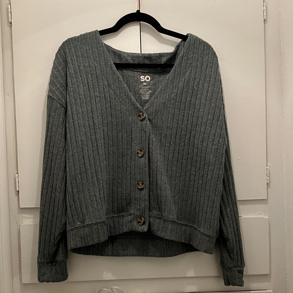 SO Women's Button-Up Cardigan